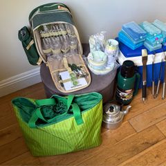 Complete Family Camping & Picnic Set (Includes IKEA Kalas & Cooler)