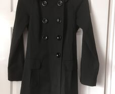 Black Mac Coat - F and F- Size 10 - New without tags