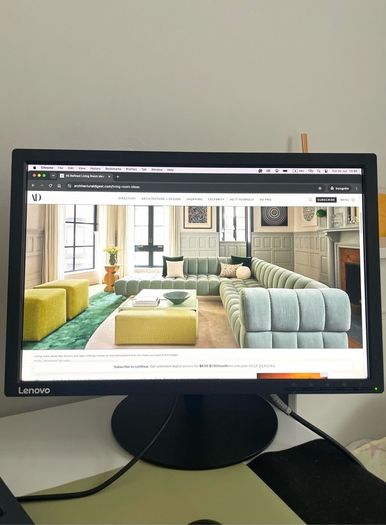 Lenovo LED Backlit LCD Monitor (19.5 inch)