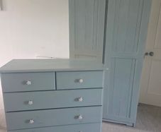 Girls wardrobe and drawers