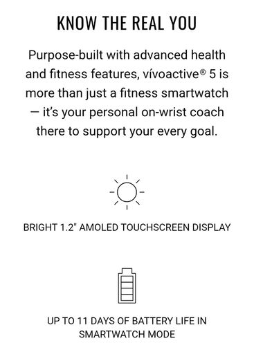 Garmin Watch Vivoactive 5 (NEW)