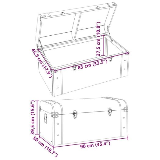 Treasure Chest Storage Box