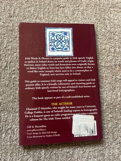 Irish Words & Phrases by Diarmaid O Muirithe