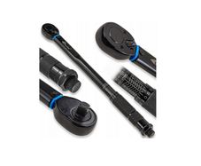 Torque Wrench 3/8" 7-112 Nm 370 mm Torque Wrench with Lock, Two-Way (+ Case)