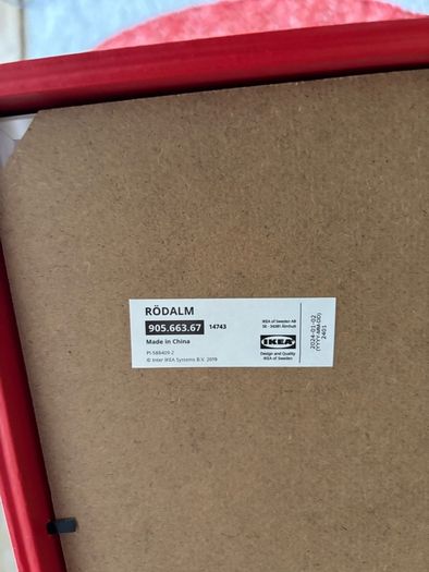 IKEA RODALM Picture frame
