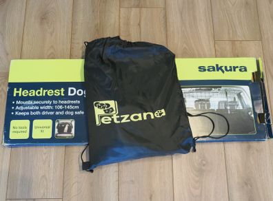 Dog Car Bundle, bootliner and headrest guard