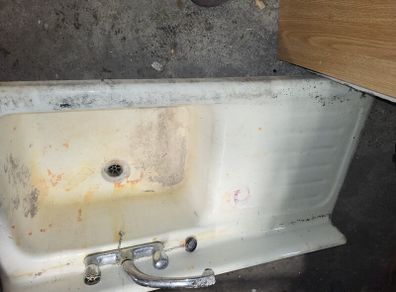 Cast Iron kitchen sink