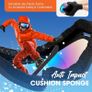MULTIPLE COLOURS AVAILABLE 2-Pack Ski Goggles, Compatible Snowboard Goggles for Kids, Teens, Youth, Boys, Girls, Men and Women, Motorcycle Goggles, Wind Resistance Goggles Image 3