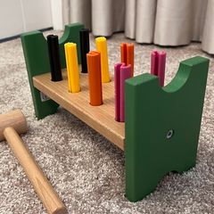 IKEA MULA/UPPSTA Toy hammering block