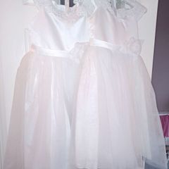 2 flower girl dresses ages 8/9 10/11