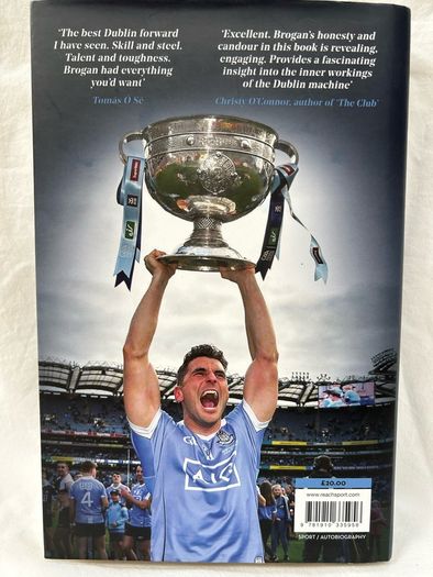 Bernard Brogan signed autobiography excellent condition