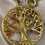 Sapphire Pendant with Chain (Size 20) in Yellow Gold Plated Sterling Silver 2.78 Ct. Image 10