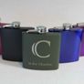 Personalized Hip Flask - Engraved, Wedding Birthdays, Party Gift, Custom Color Image 2