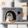 New Cat Tower Tree Play Area - FREE Delivery Image 4