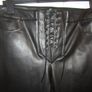 Black leatherette   size 12 Image 2