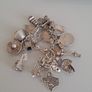 silver charm bracelet Image 7