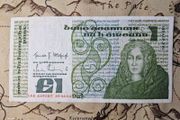 1 Pound Queen Medb  30/06/82 Irish Note