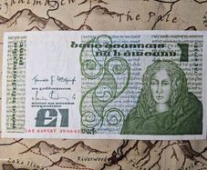 1 Pound Queen Medb  30/06/82 Irish Note