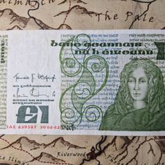 1 Pound Queen Medb  30/06/82 Irish Note