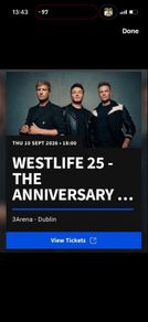 westlife wanted