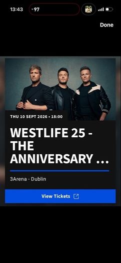 westlife wanted