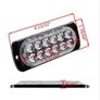 2 X Amber+white 12 Led Recovery Strobe Grill Breakdown Flashing Light Lamp Image 6