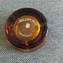 Vintage Camus Cognac Ashtray heavy amber glass 1960's made in France in very good condition FREE STANDARD POSTAGE INCLUDED Image 3