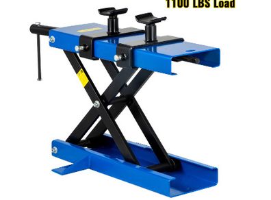 BRAND NEW 1100LBS Motorcycle Lift MotorBike Center Scissor Jack Stand