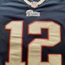 NFL Patroits Brady 12 Nike Shirt Image 2