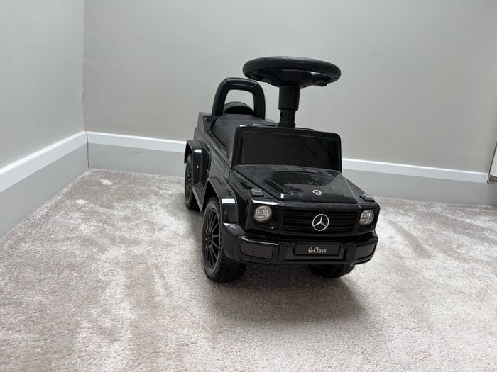 Mercedes-Benz G350d Station Wagon Push-Along Ride On Black