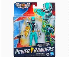 Power Rangers Dino Fury Green Ranger with Sprint Sleeve 15cm Action Figure
