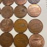 20 Irish 1 pence coins Image 3