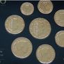 Luxembourg 2012 euro coins set 24k Gold plated & Rhodium gilt medal limited edition Image 2