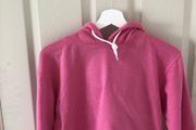 Women's Pink Crop Hoodie