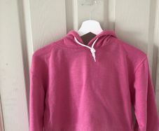 Women's Pink Crop Hoodie