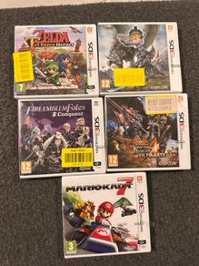 Nintendo 3ds games Pokemon Mario Zelda