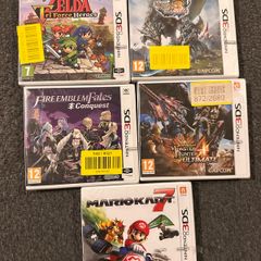 Nintendo 3ds games Pokemon Mario Zelda