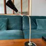 Vintage Ikea Kvart Hagberg Desk Table Lamp Black Gooseneck Image 5
