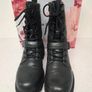 Claudia Ghizzani Dark Green Combat Boots - Eu41 Uk7.5 Image 4