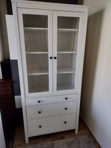 Hemnes glass cabinet