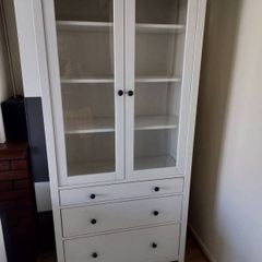 Hemnes glass cabinet