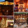 LED Outdoor String Lights 65FT/20M Festoon Lights with Shatterproof G40 Vintage Edison Bulbs, Garden Lights Waterproof for Porch, Deck, Garden, Backyard, Balcony, 2700K Warm White Image 6