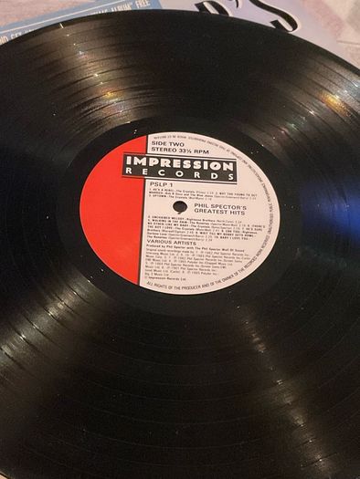 Phil Spector's Greatest Hits feat Various Artists vinyl 1983 very good