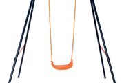 Single Swing, Blue/Orange, 170 x 164 x 122 cm (FREE POSTAGE)