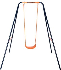 Single Swing, Blue/Orange, 170 x 164 x 122 cm (FREE POSTAGE)