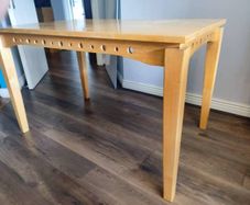 Dining table with chairs
