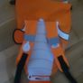 Trunki Paddlepak Waterproof Kids Swim Bag Bavkpack - Chuckles the Clown Fish (Medium -7.5L) Image 9