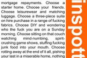 Trainspotting - Choose Life - Rare Mini Print/Poster