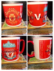 Man United V. Liverpool. 2009 Mug