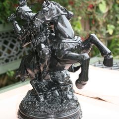 Vintage Heavy Figure Statue Sculpture 32cm